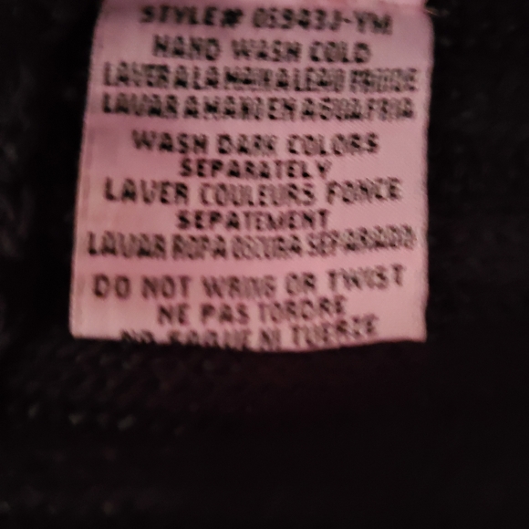 Selling Women's Black Long Sleeved Mesh Shawl With Tassles - Picture 10 of 10